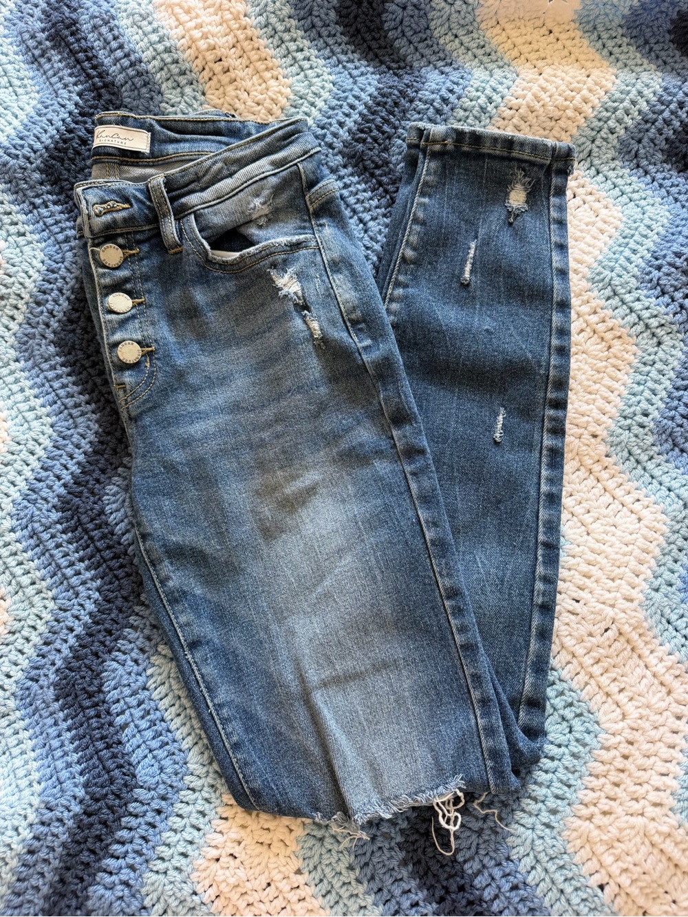 Mid-Rise KanCan jeans